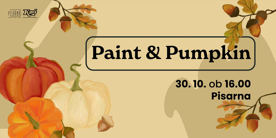Paint & pumpkin Paint & pumpkin